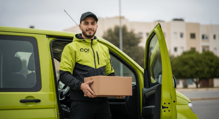 Express delivery service in Morocco